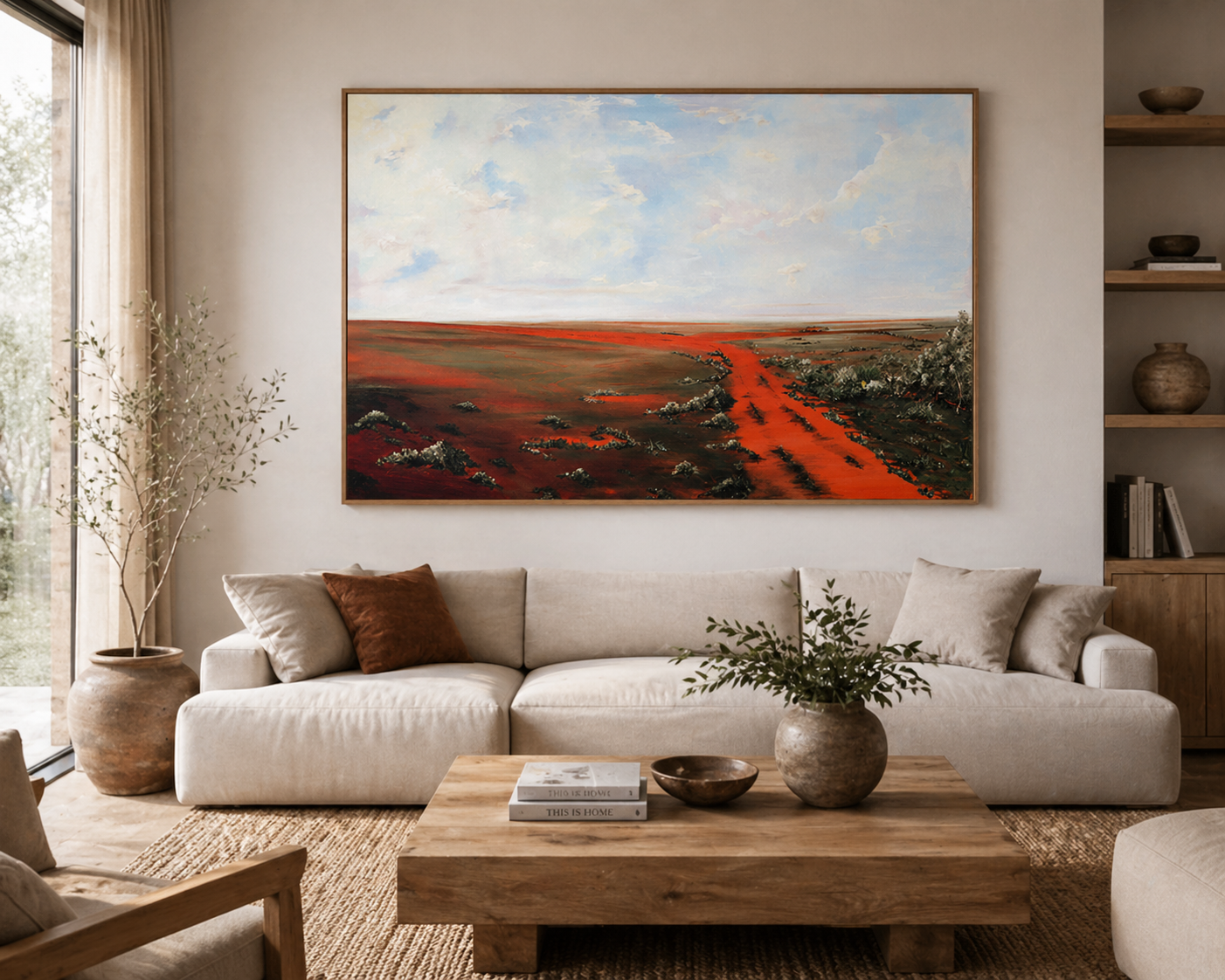 OIL ON CANVAS