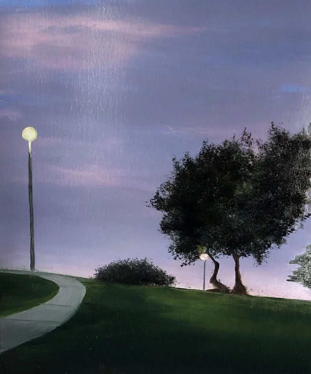 Bronte park at dusk